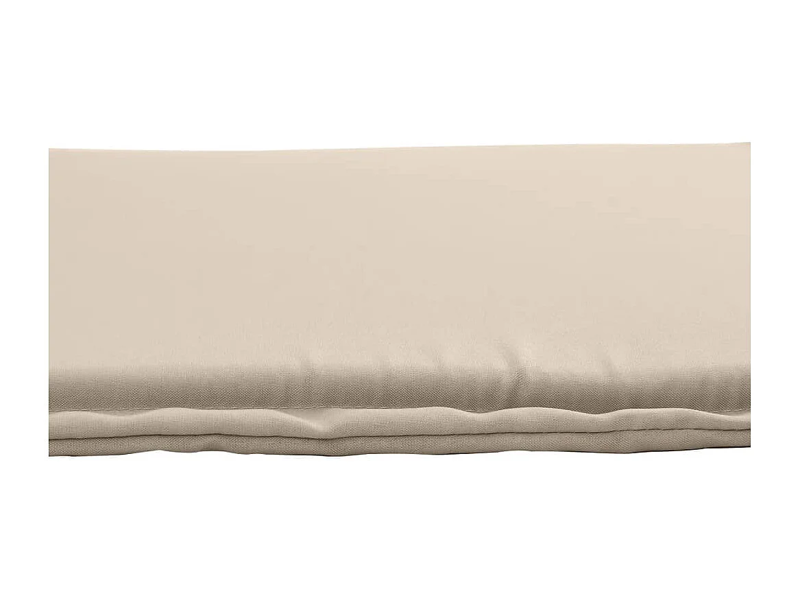 Coussins de siège de jardin lot de 4 taupe 45x45x2 cm carré