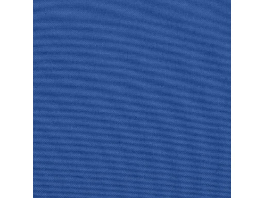 Coussins de chaise de jardin à dossier haut lot de 4 bleu royal