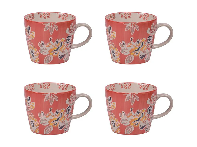 Coffret de 4 tasses Ava 36 cl