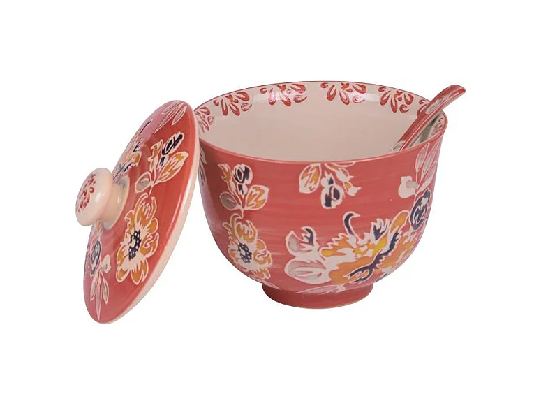 Bol à soupe avec cuillère Ava 60 cl