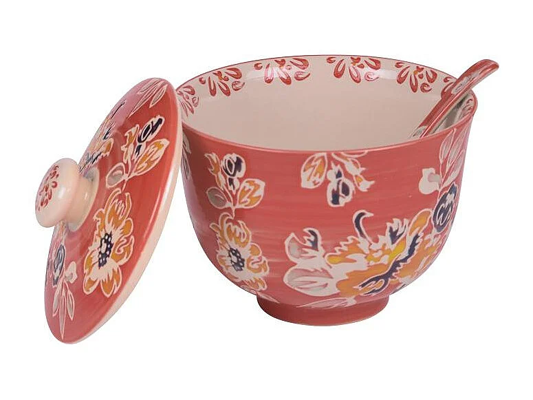 Bol à soupe avec cuillère Ava 60 cl