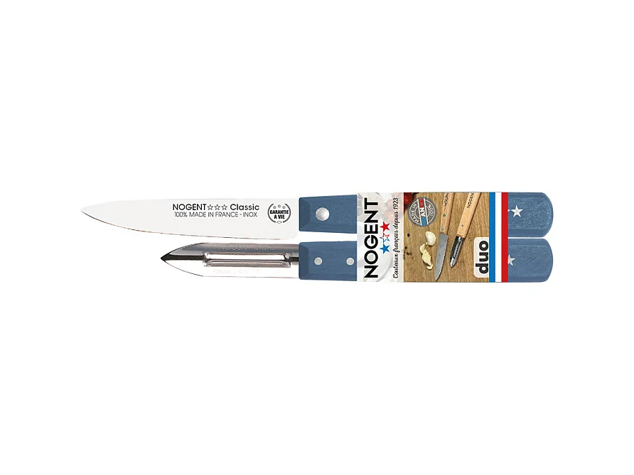 Set duo cuisine bleu paon