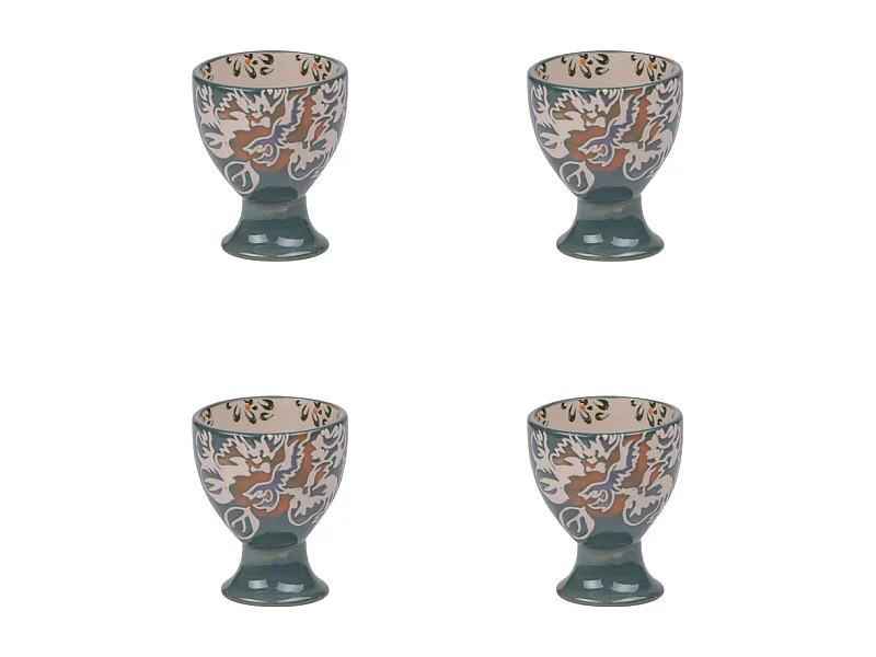 Coffret de 4 coquetiers Faustine