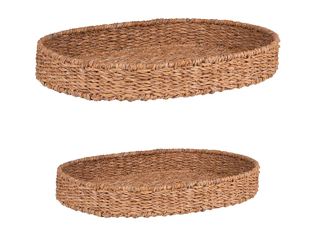 Set de 2 plateaux Jonc de mer