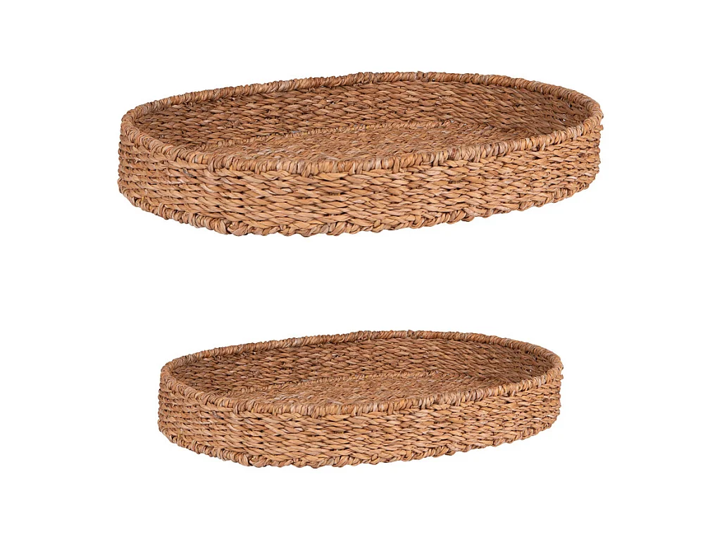 Set de 2 plateaux Jonc de mer