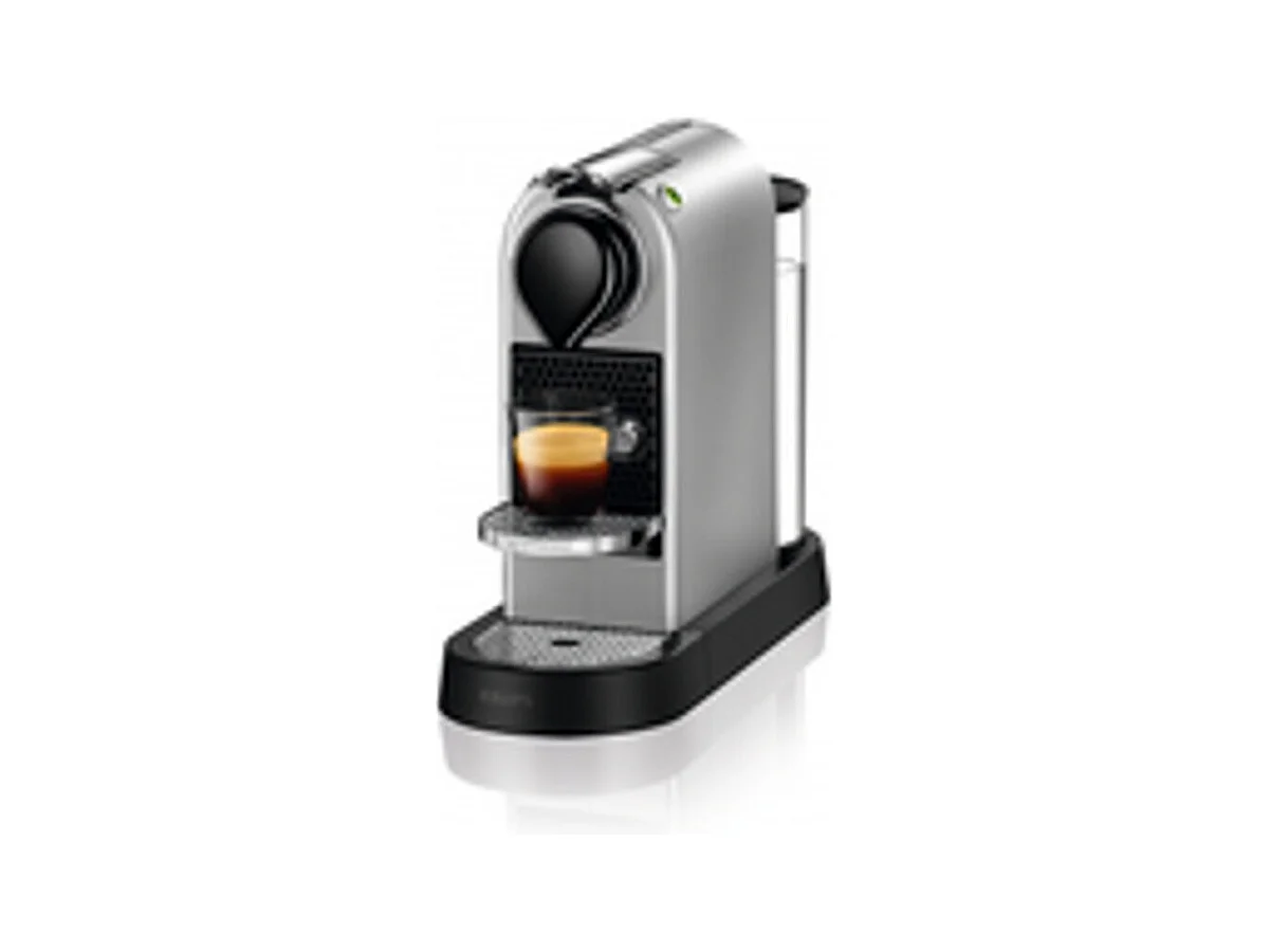 Krups Cafetière nespresso automatique 19bars silver - yy4118fd