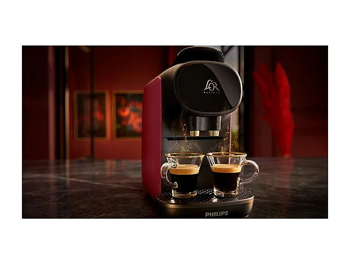Philips Machine à café à capsules 19bars rouge velours - lm9012/50