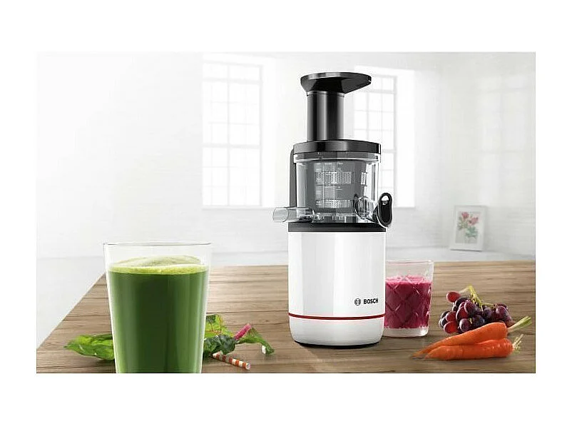 BOSCH MESM500W VITA EXTRACT Extracteur de jus - Blanc/Chrome