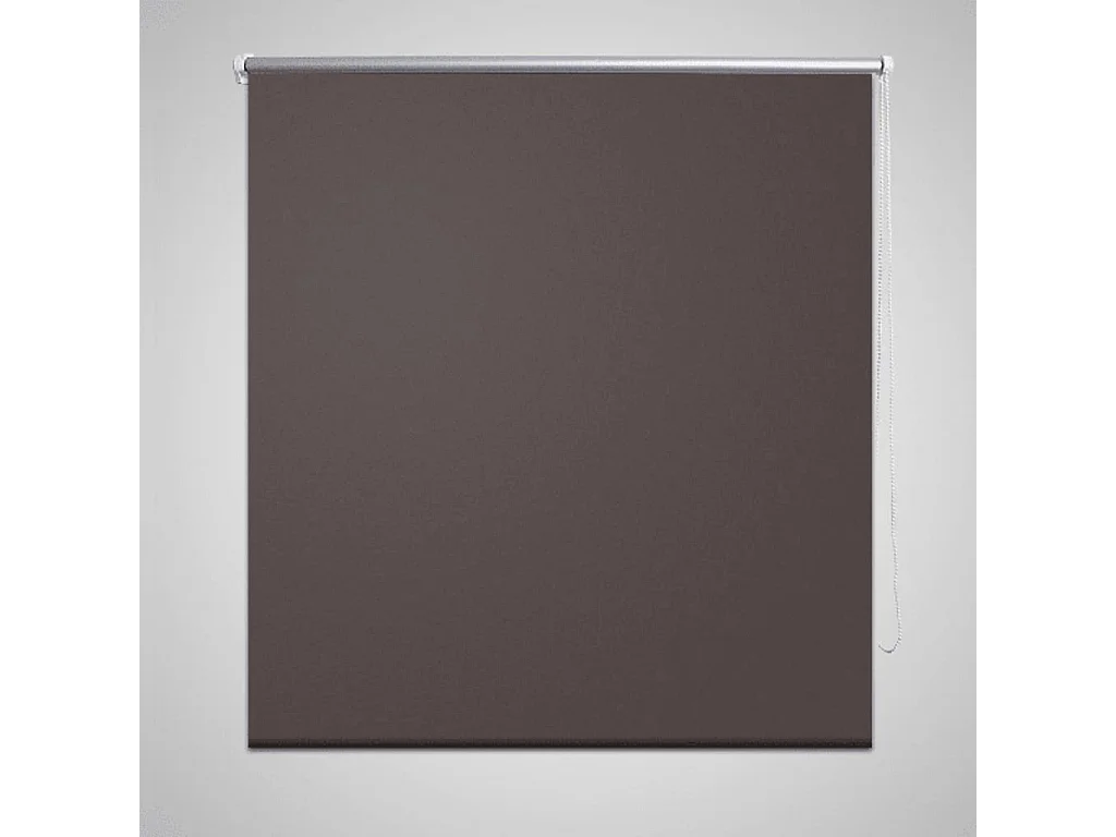 Tenda a rullo oscurante marrone 40 x 100 cm