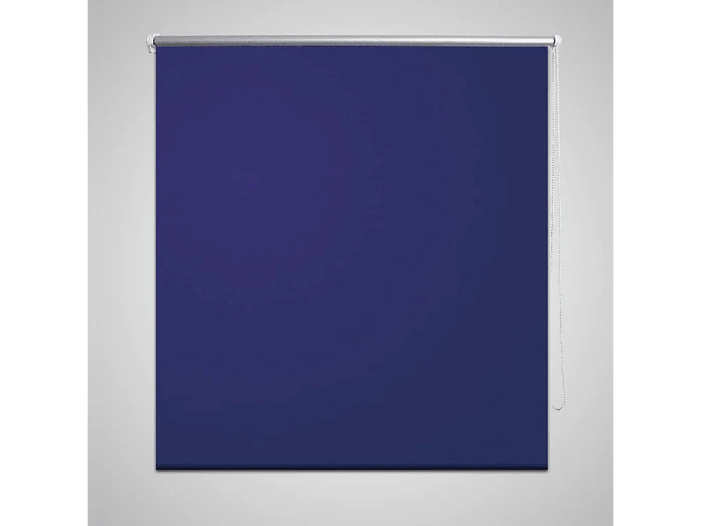 Verduisterend rolgordijn 140 x 230 cm blauw