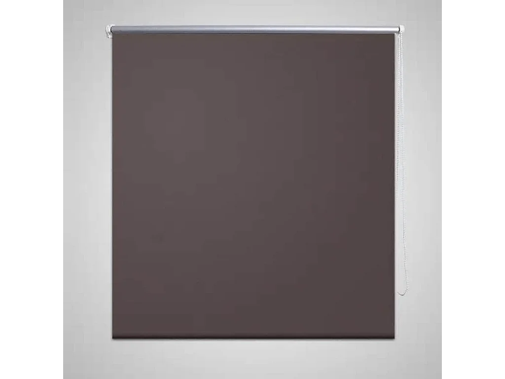 Store enrouleur occultant 100 x 230 cm marron