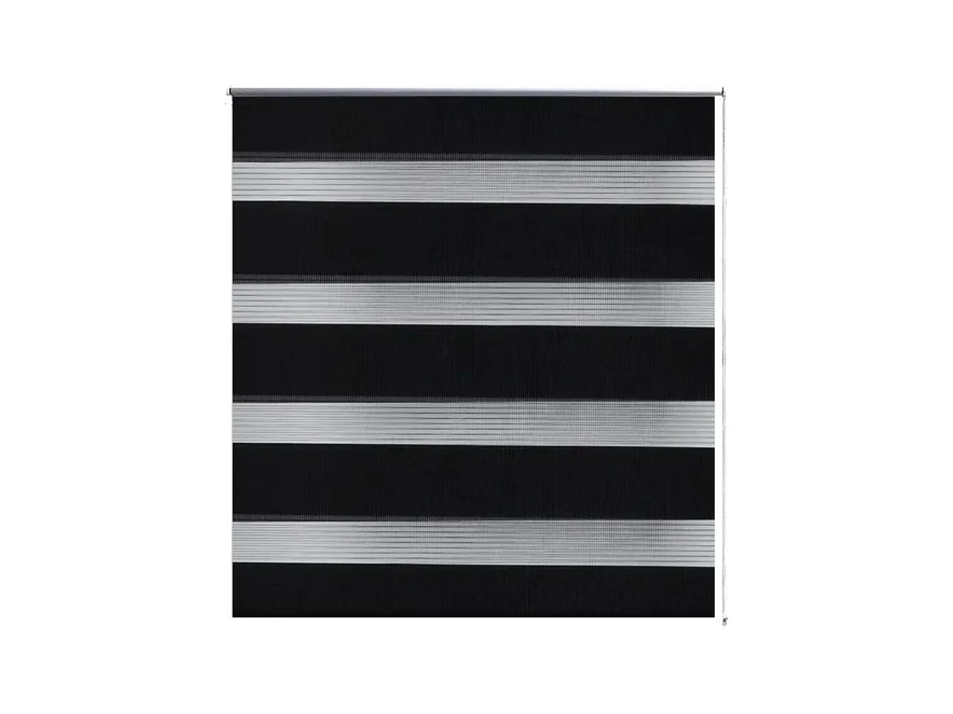 Estor enrollable filtrante 40 x 100 cm negro