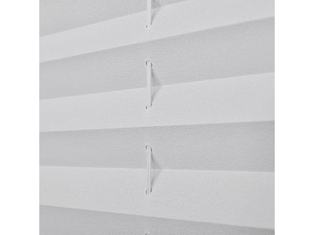 Plisseerollo 110x150 cm Weiß