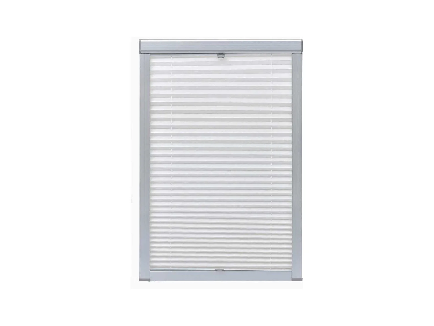 Plisségordijn Wit UK08