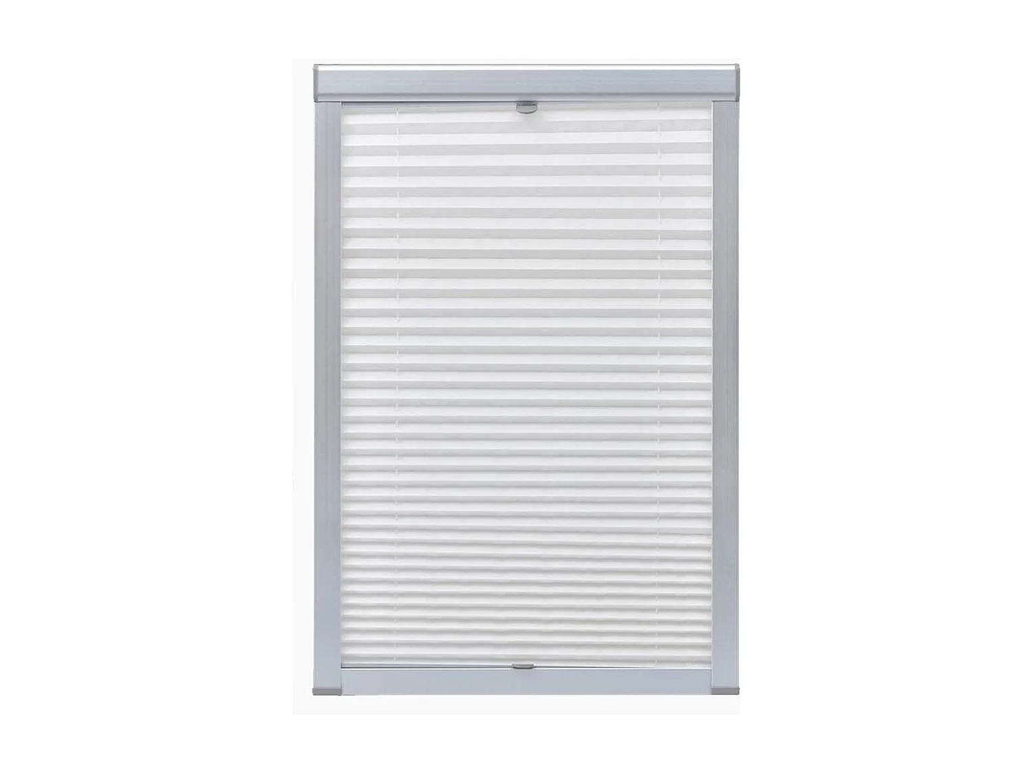 Plisségordijn Wit UK08