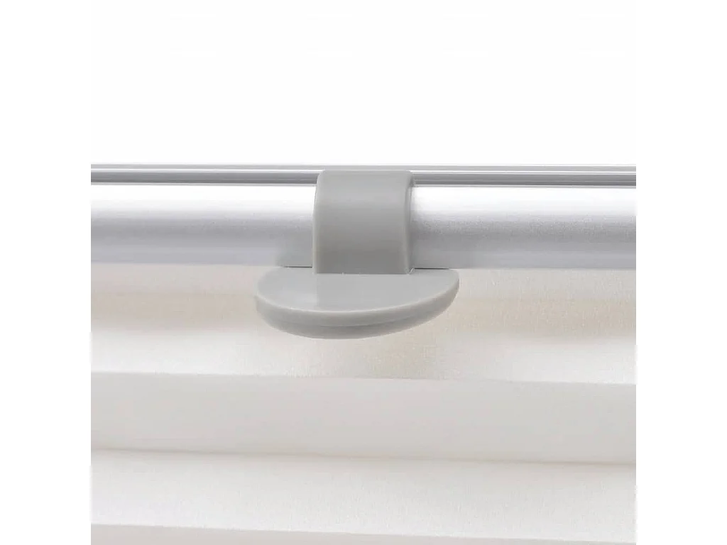 Plisségordijn Wit UK08