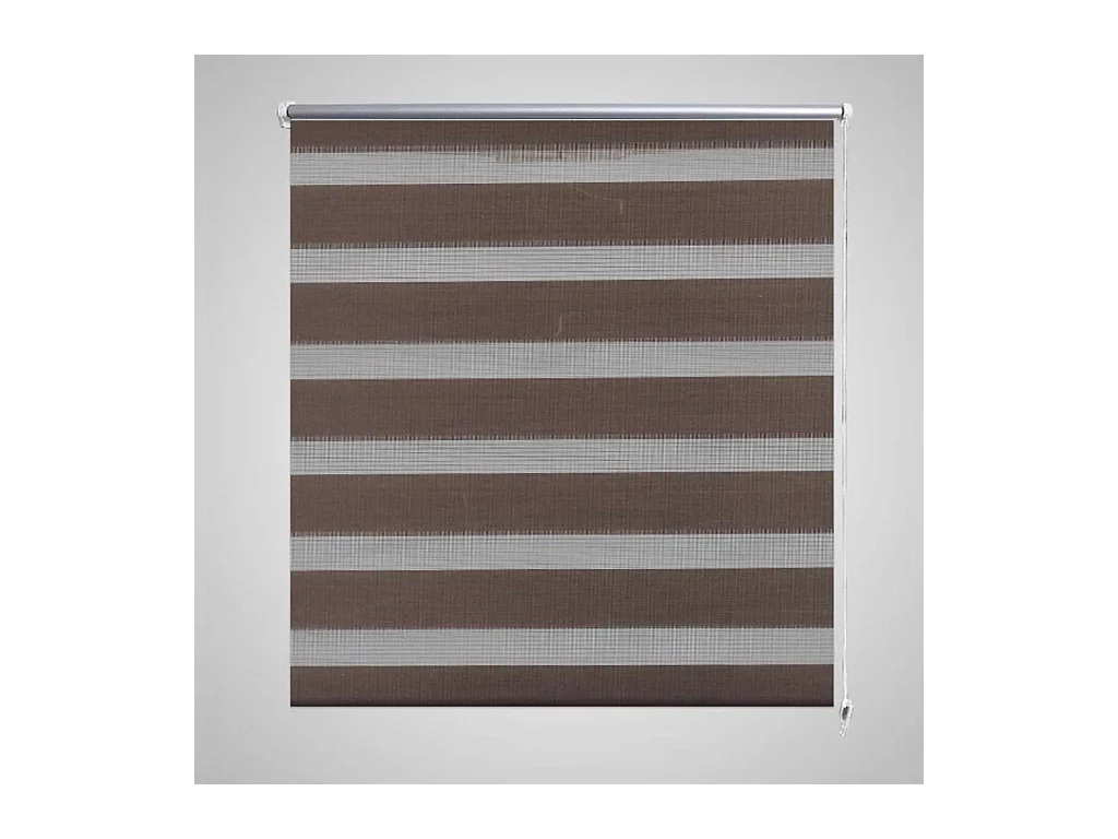 Store enrouleur tamisant 120 x 175 cm marron