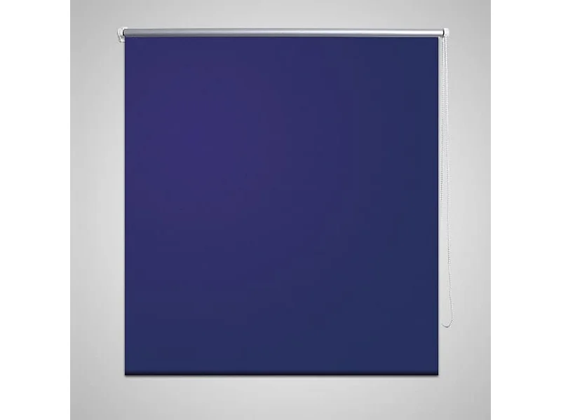 Store enrouleur occultant 140 x 175 cm bleu