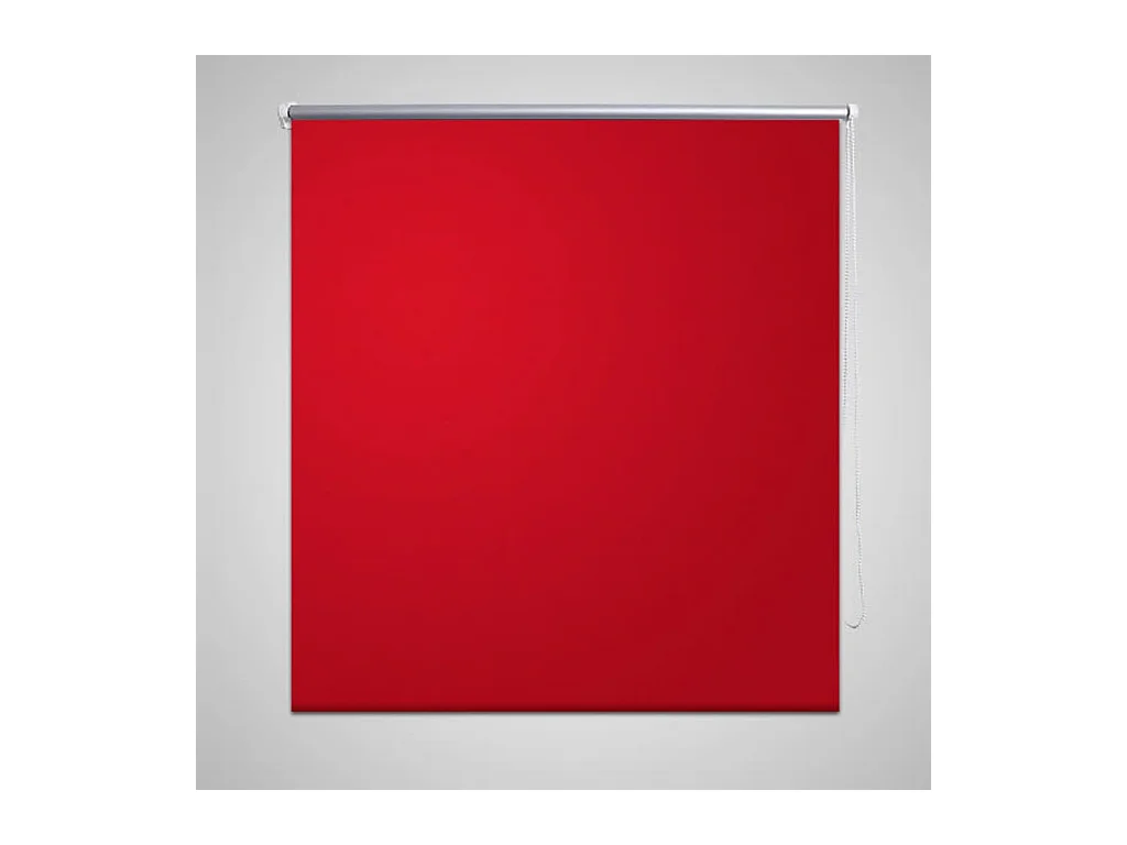 Store enrouleur occultant 80 x 175 cm rouge