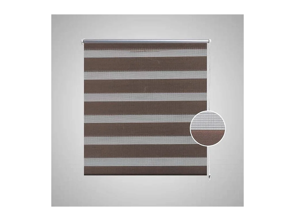 Tenda a rullo filtrante 60 x 120 cm marrone