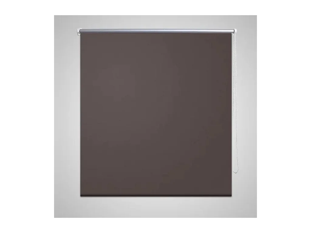 Verdunkelungsrollo 140 x 230 cm braun