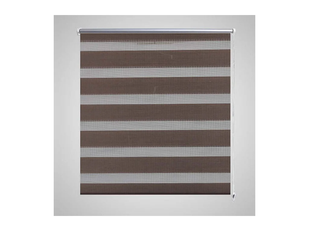 Store enrouleur tamisant 140 x 175 cm marron