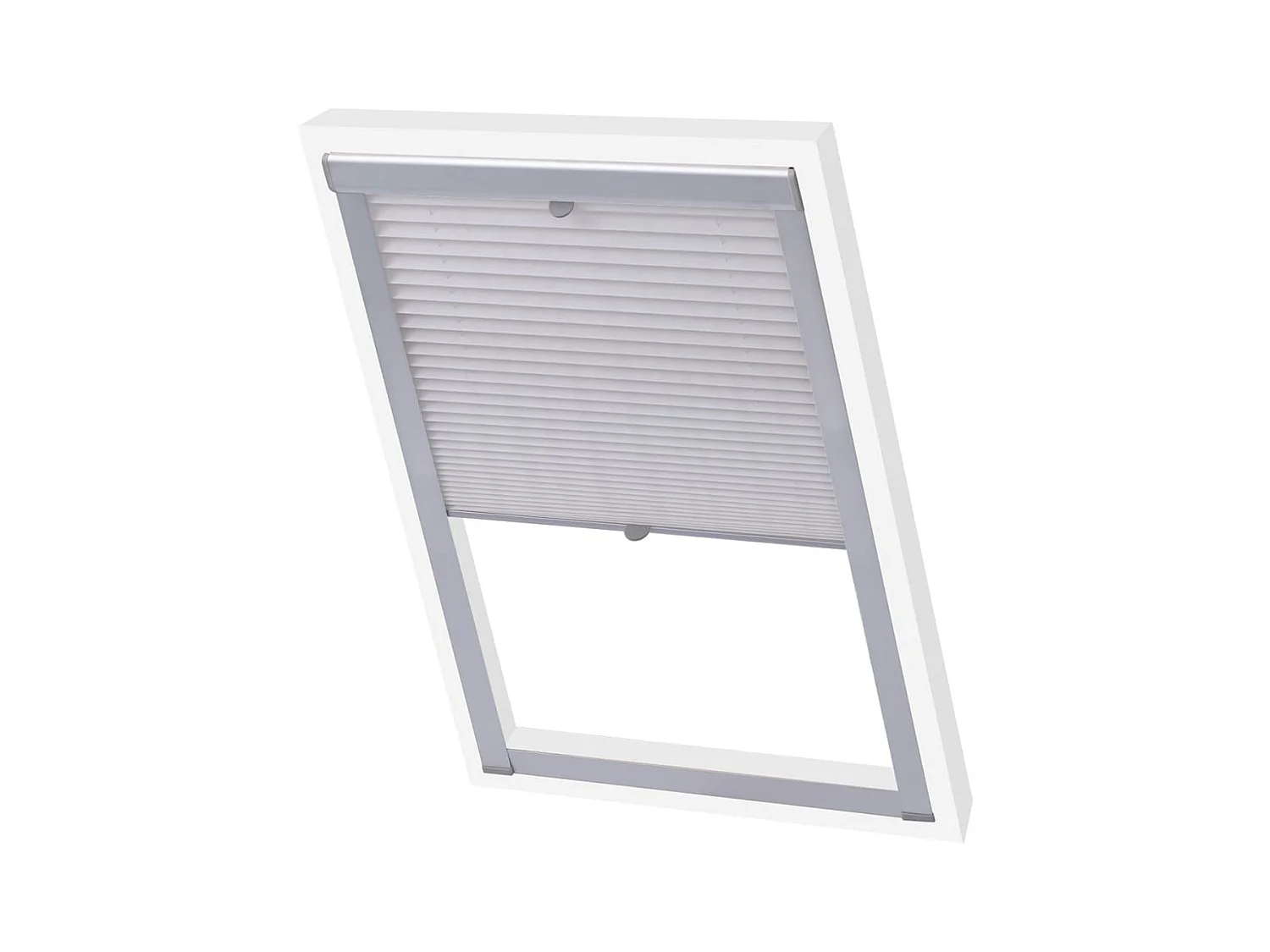 Store plissé Blanc C04