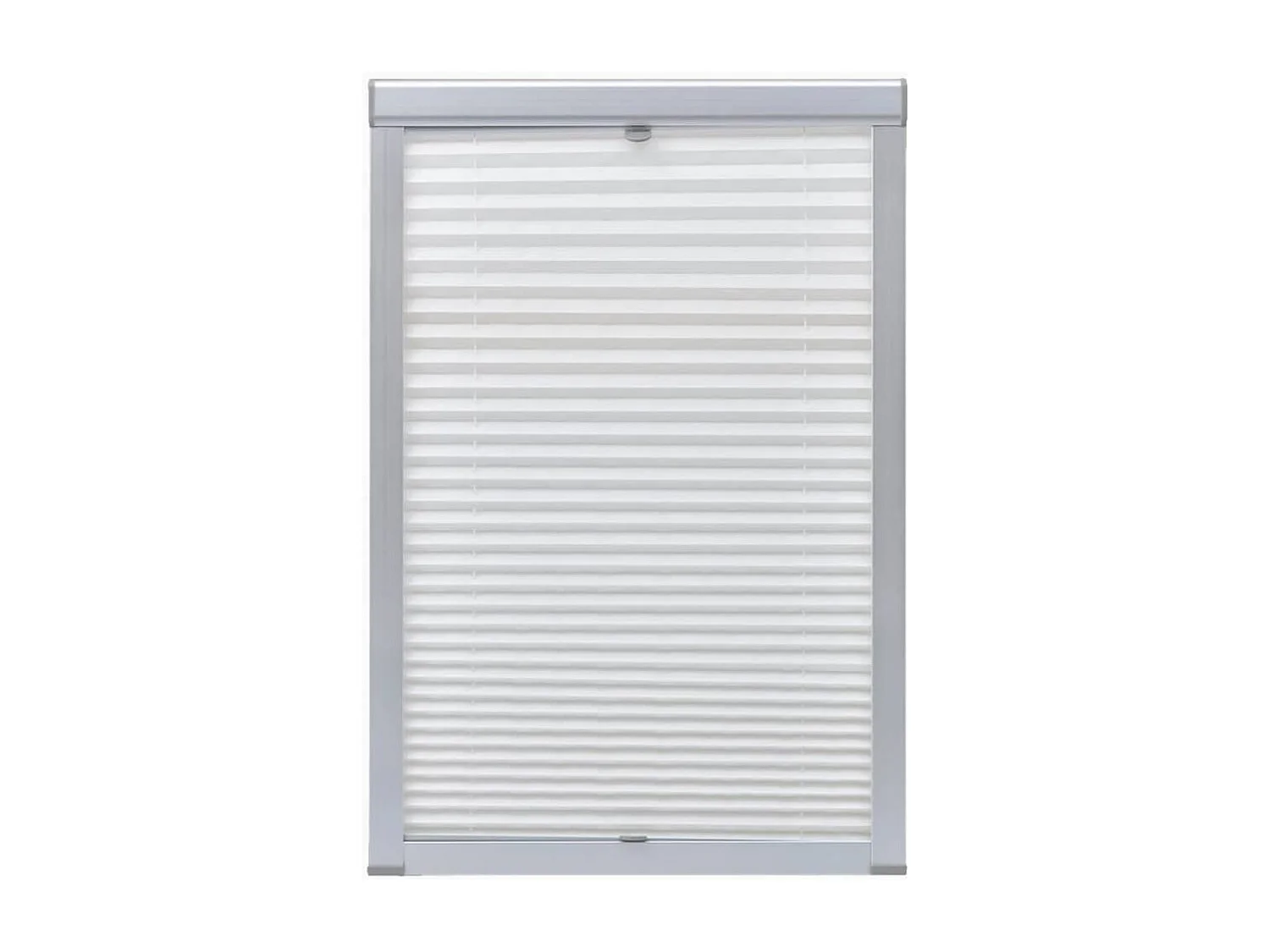 Plisségordijn Wit C04