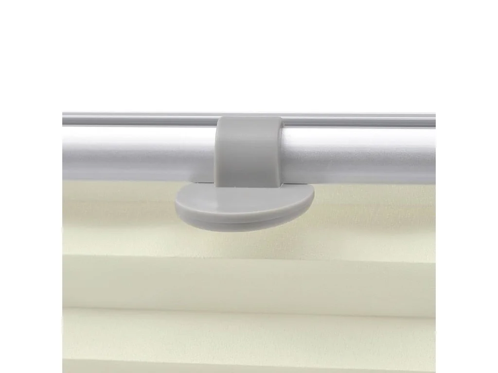 Plisségordijn Crème C04