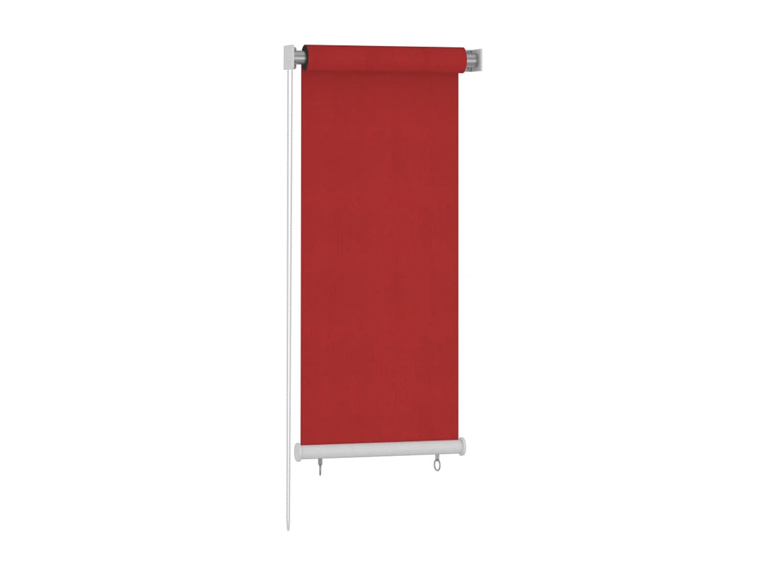 Außenrollo 60x140 cm Rotes HDPE