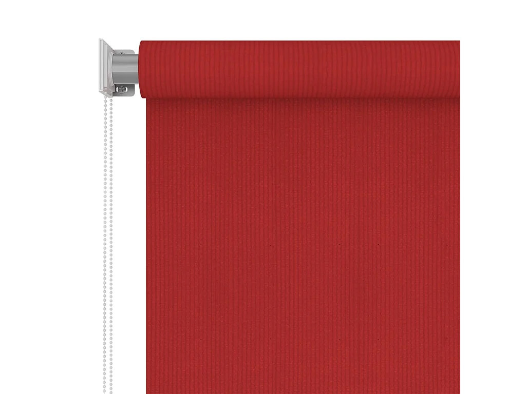 Außenrollo 60x140 cm Rotes HDPE