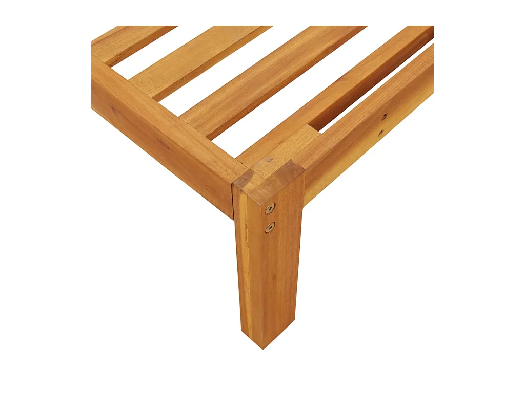 Salon palette de jardin 4 pcs bois d'acacia massif