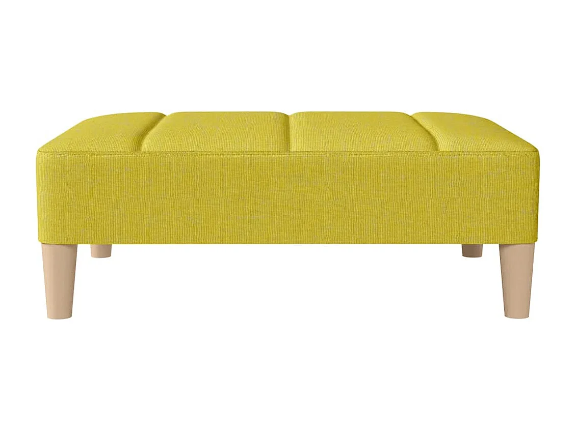 Repousa-pés verde 78x56x32 cm Tecido