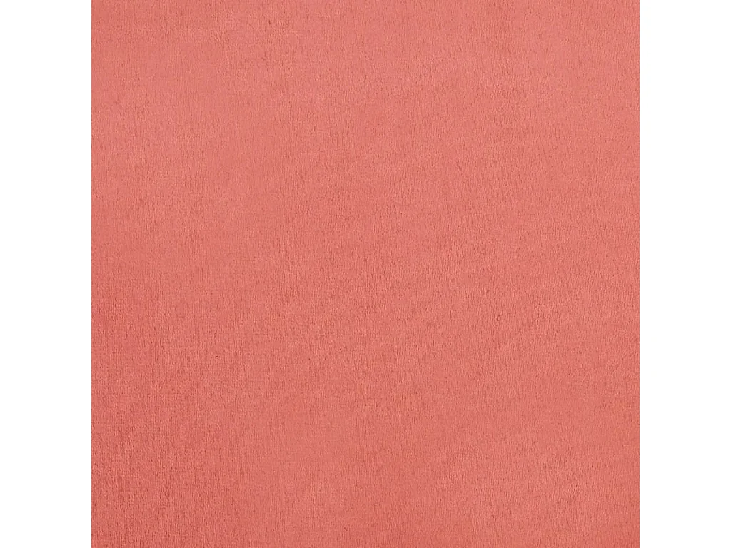Repose-pied Rose 60x60x36 cm Velours