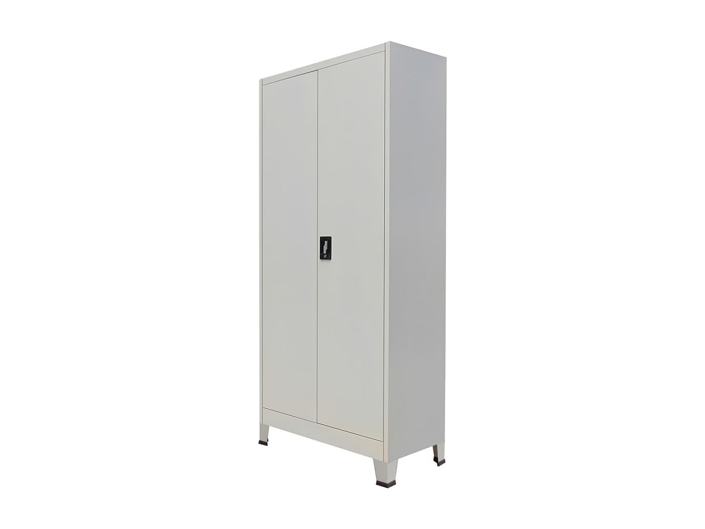 Armoire Industrielle Beliani VARNA - 2 Portes Acier Vert - 4 Étagères - Pour Bureau - Neuf