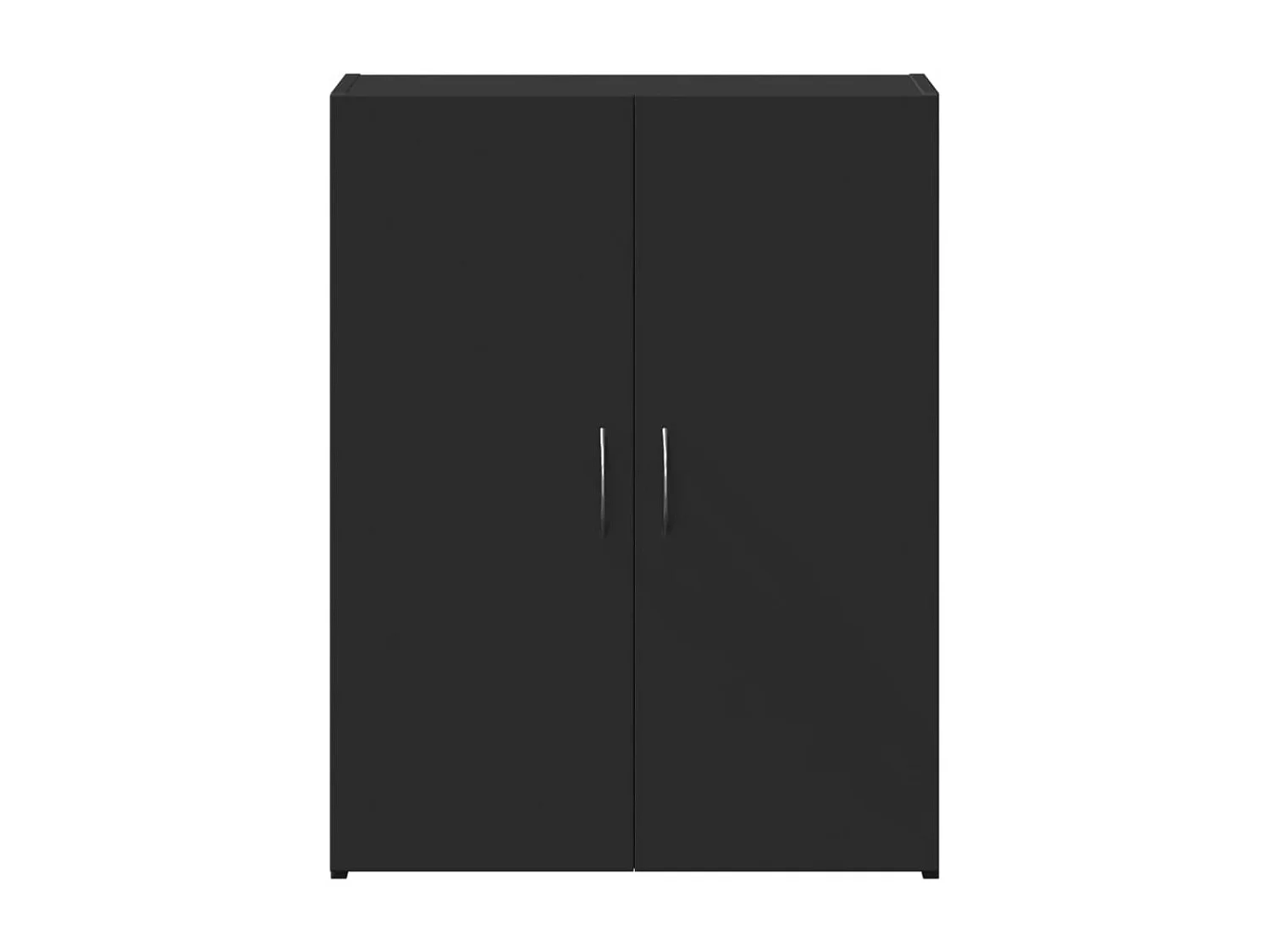 Classificatore nero 60x32x77,5 cm in derivati del legno