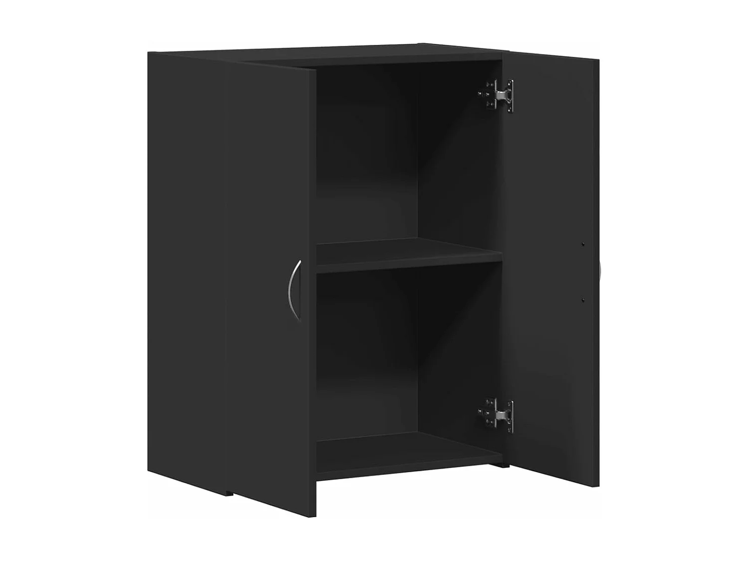 Classificatore nero 60x32x77,5 cm in derivati del legno