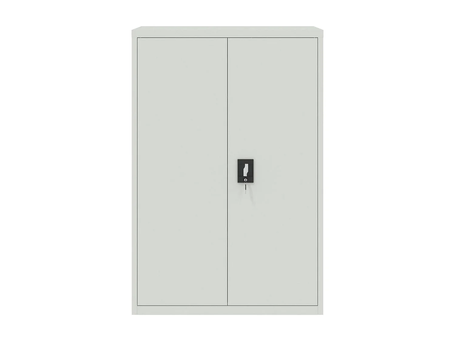 Mueble de oficina 90x40x140 cm Gris Acero