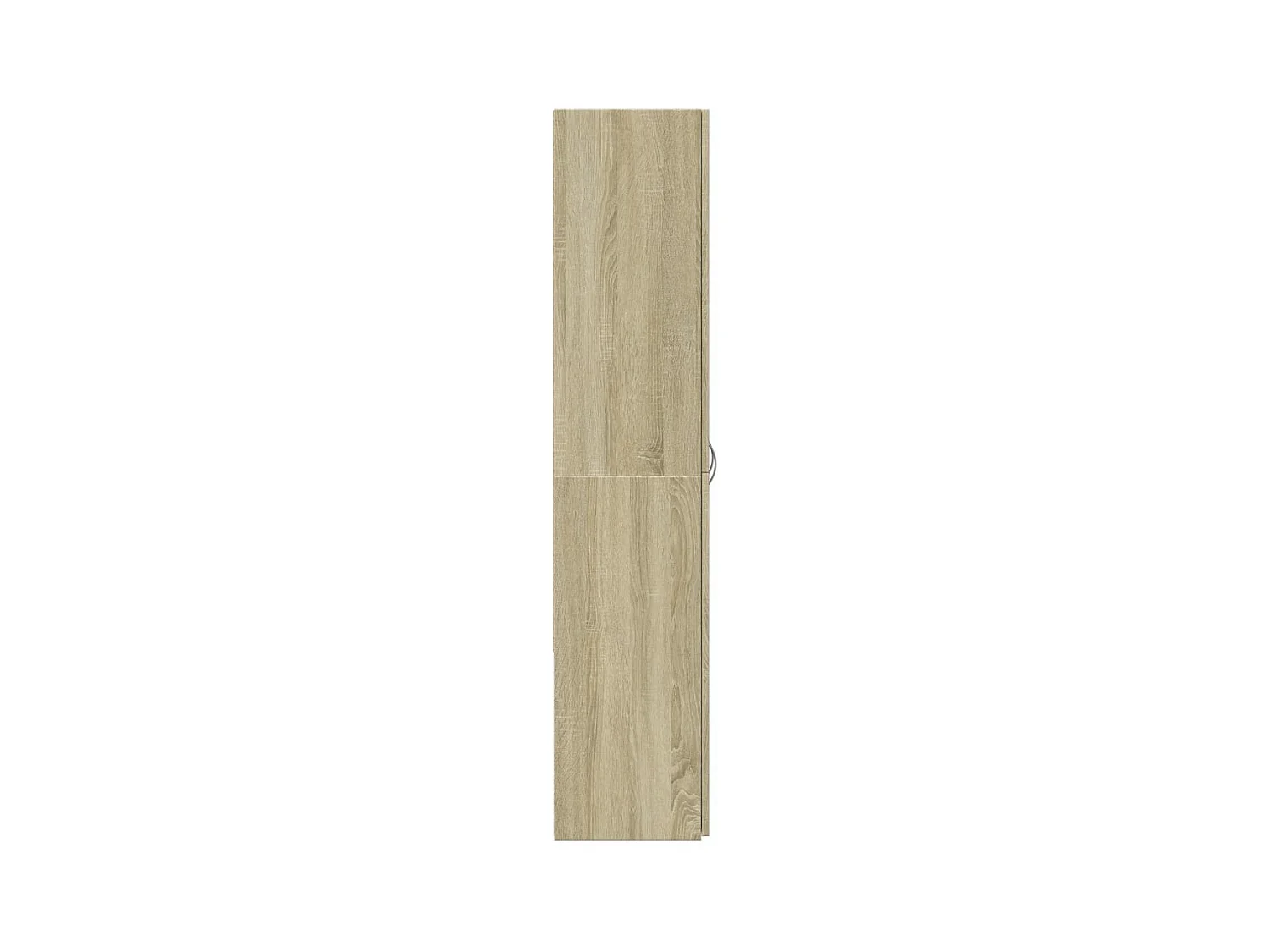 Armoire de classement chêne sonoma 60x32x153 cm bois ingénierie