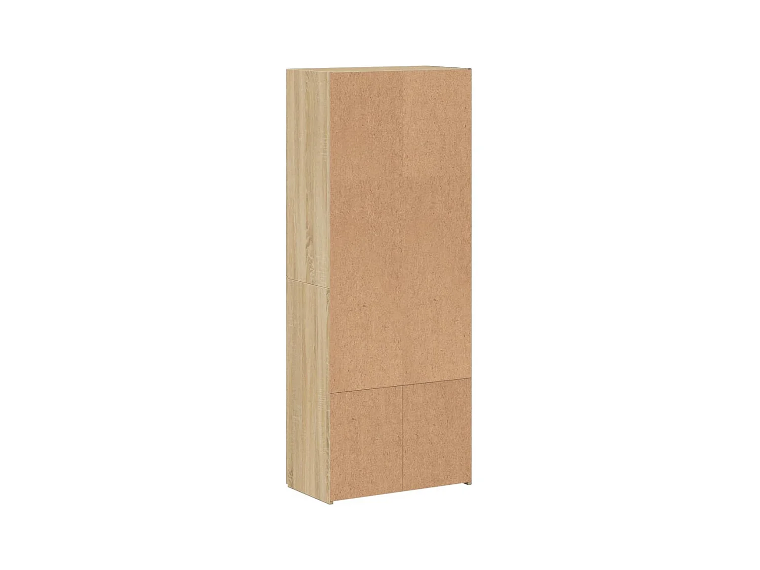 Armoire de classement chêne sonoma 60x32x153 cm bois ingénierie