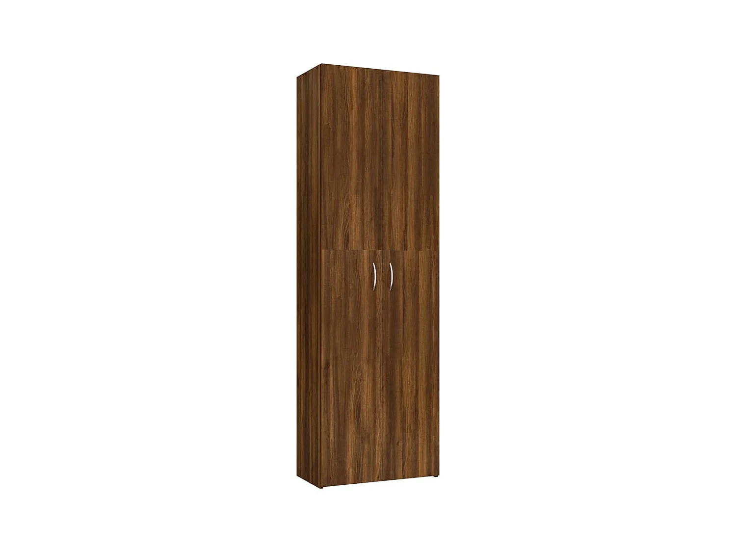 Kantoorkast Bruin eiken 60x32x190 cm Bewerkt hout