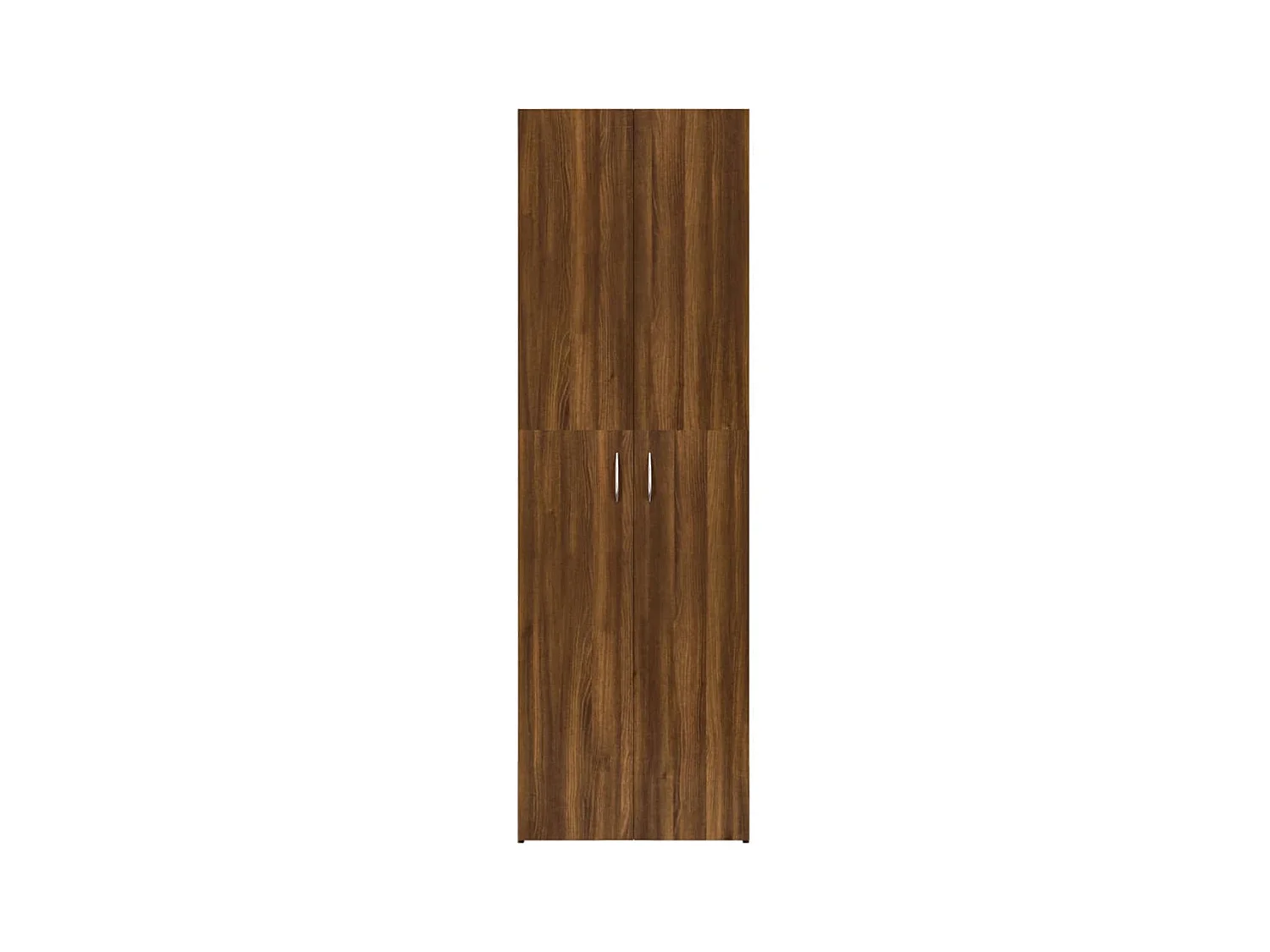 Kantoorkast Bruin eiken 60x32x190 cm Bewerkt hout
