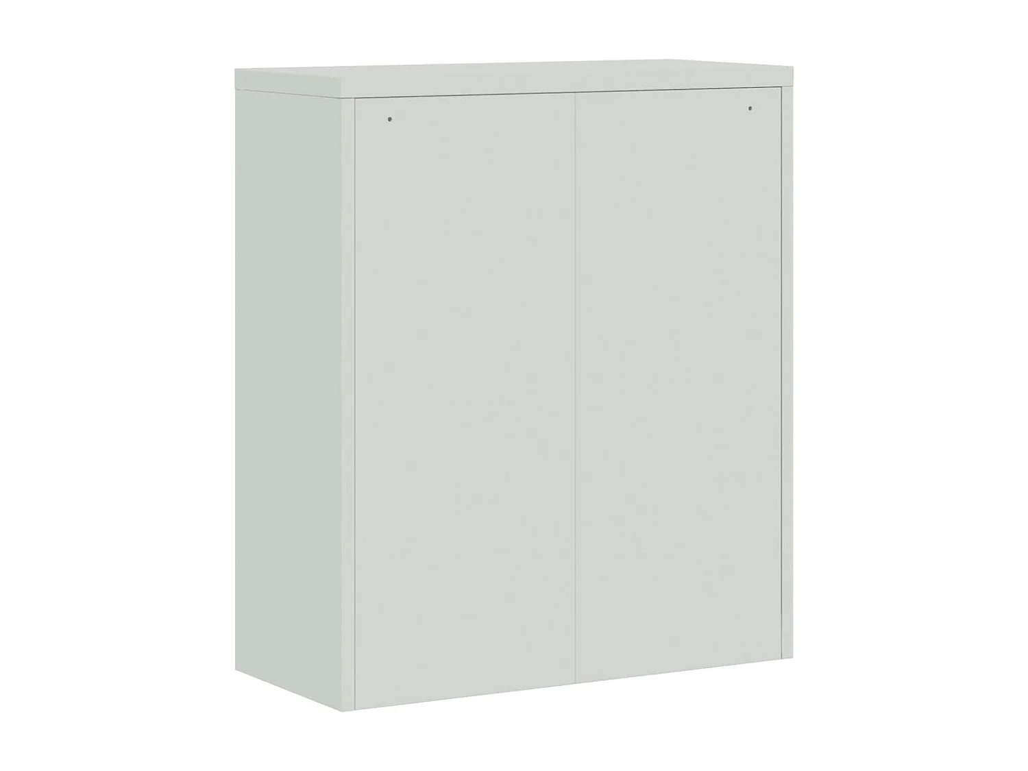 Schedario grigio chiaro 90x40x105 cm in acciaio