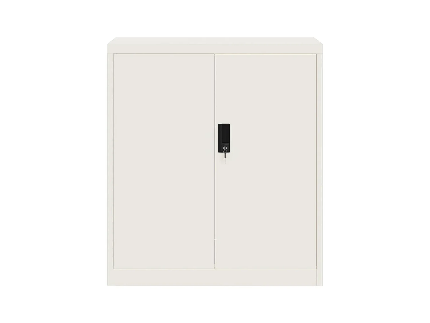 Classeur blanc 79x40x90 cm acier