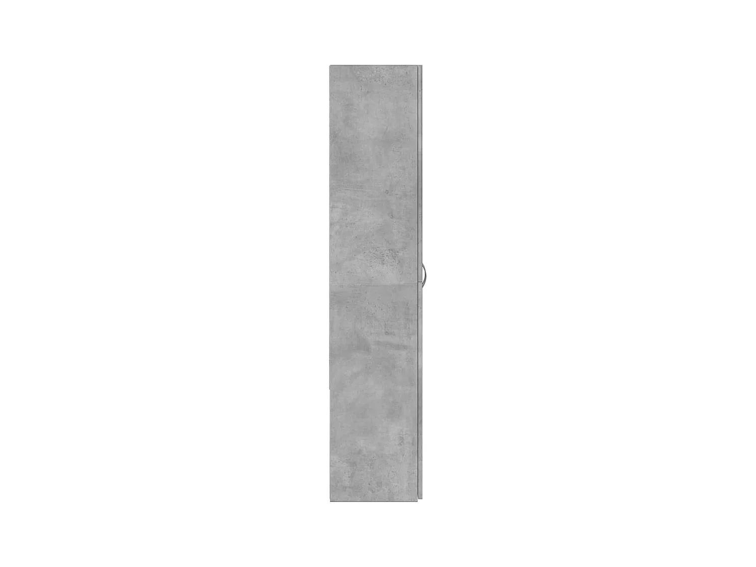 Armoire de classement gris béton 60x32x153 cm bois d'ingénierie
