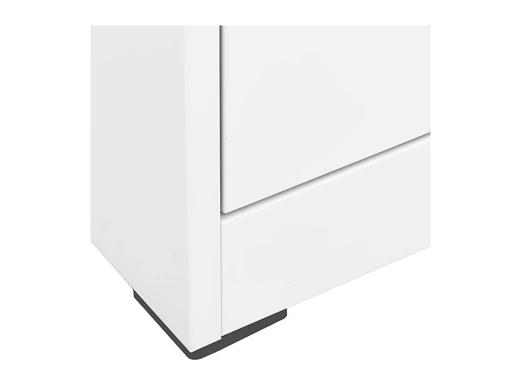 Classeur Blanc 46x62x102,5 cm Acier