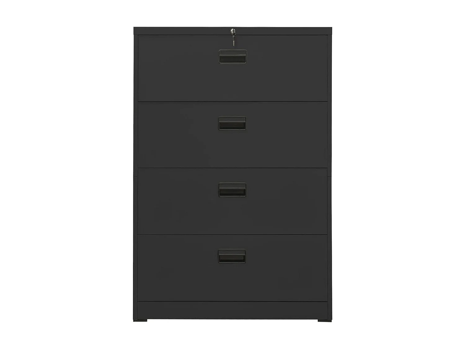 Classeur Anthracite 90x46x134 cm Acier