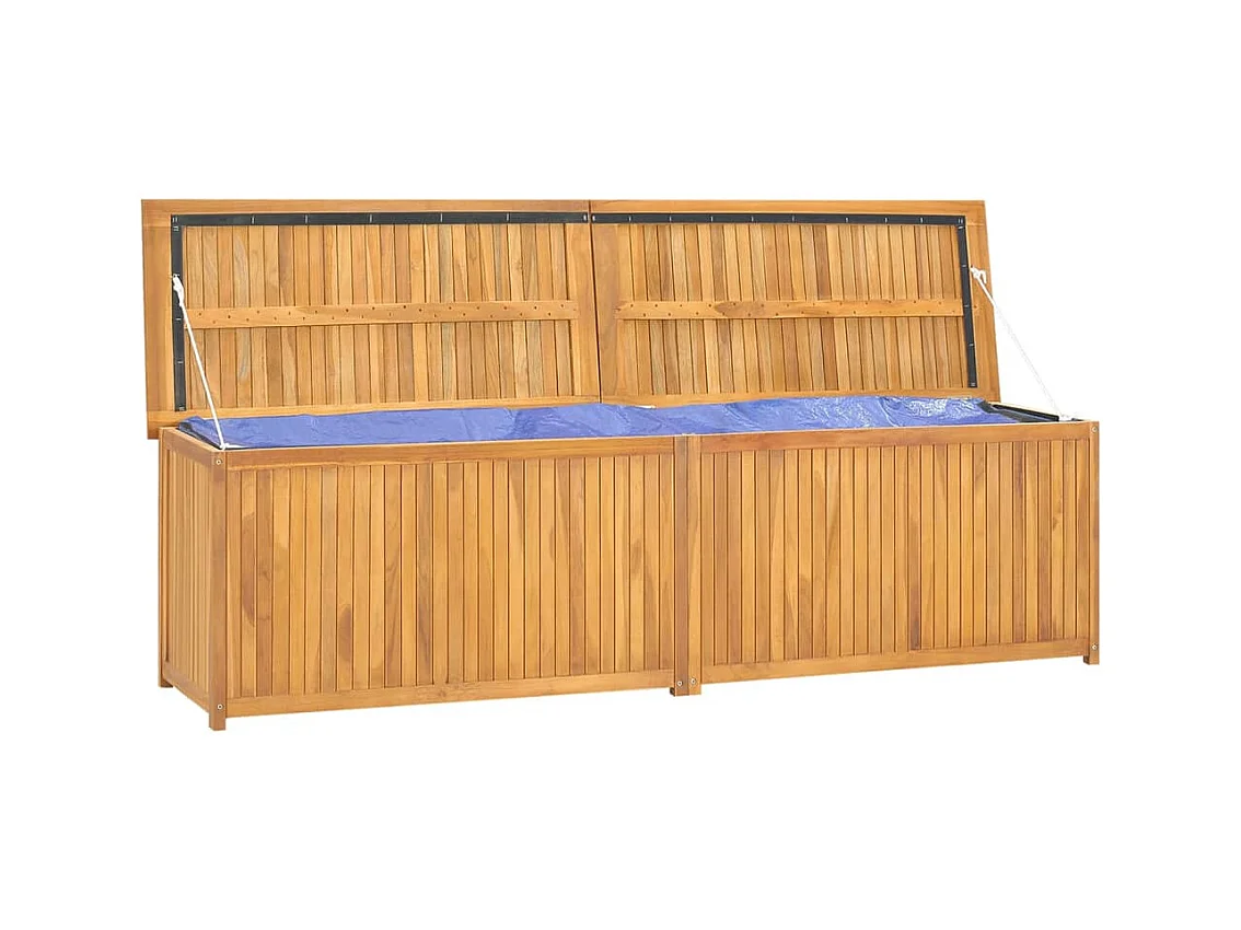 Boîte de jardin 200x50x55 cm Bois massif de teck