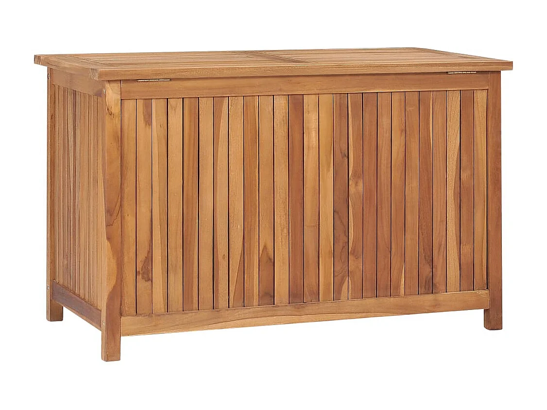 Garten-Aufbewahrungsbox 90x50x58 cm Massives Teakholz