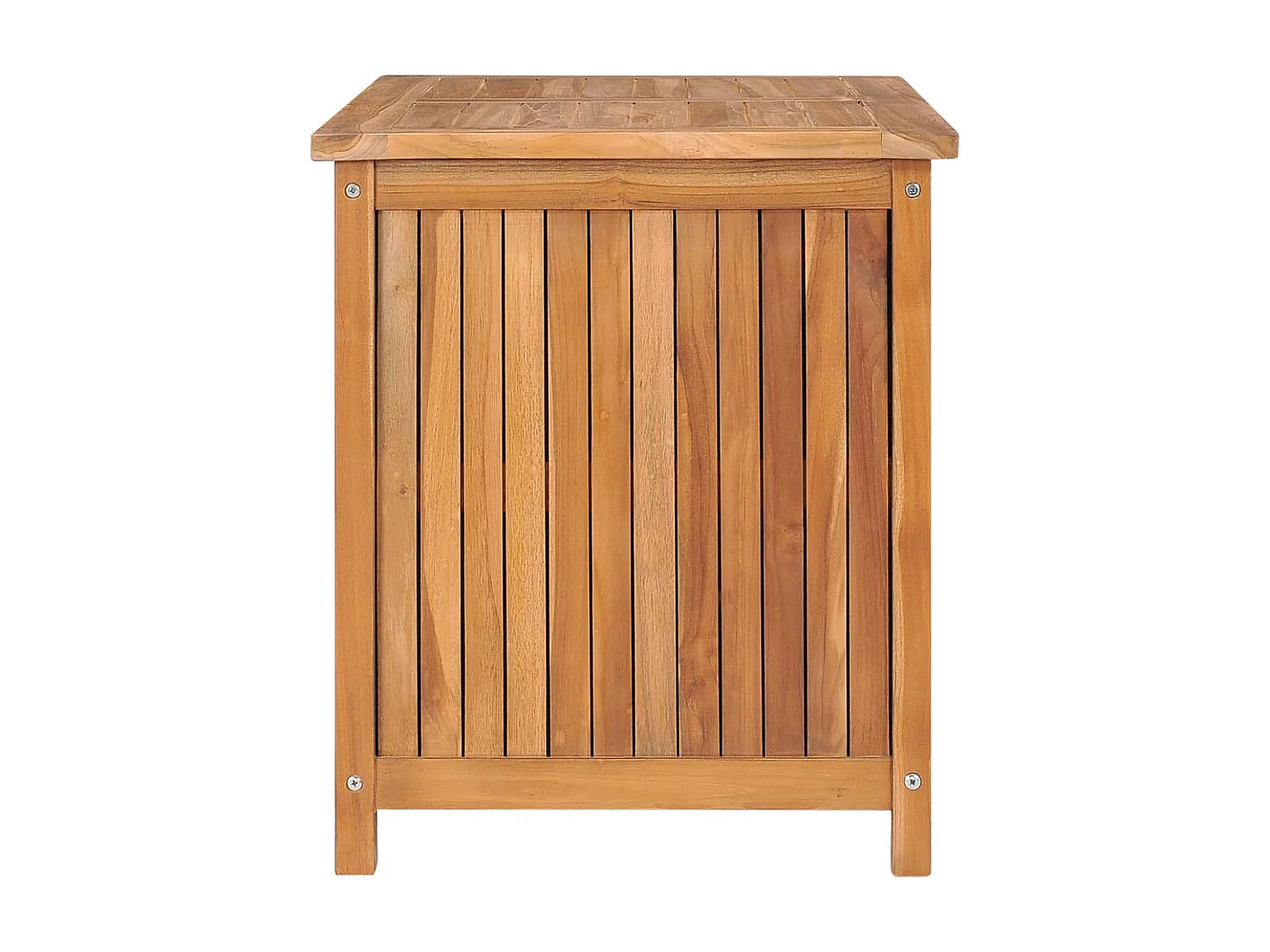 Garten-Aufbewahrungsbox 90x50x58 cm Massives Teakholz